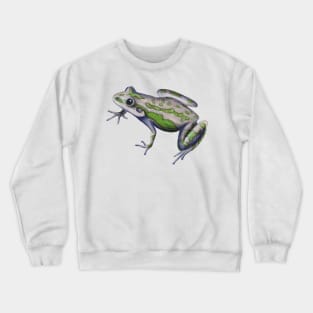 Spotted Chorus Frog :: Reptiles and Amphibians Crewneck Sweatshirt